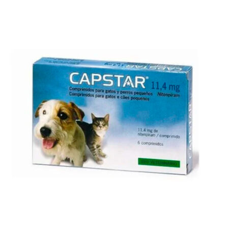 capstar perro pequeño y gatos