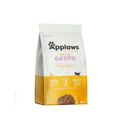 APPLAWS CAT DRY KITTEN POLLO