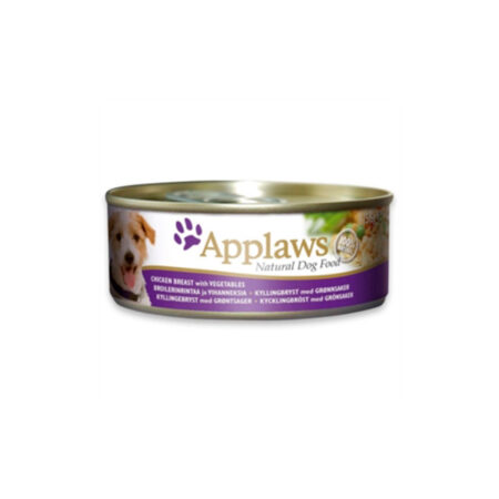 Applaws lata perro 156gr pechuga de pollo y jamon con vegetales
