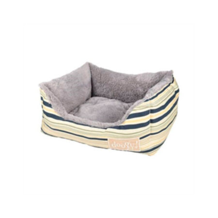 CAMA-DOOGY-STRIPY-AZUL-M-55x50x20cm.