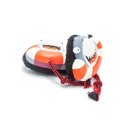 juguete para perro max y molly frenzy the shark