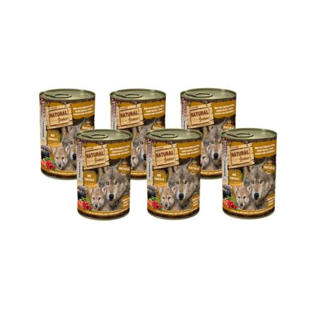 Natural greatness Vacuno con Cerdo Ibérico, Judías Verdes, Boniato y Arándanos 400 gr para perro