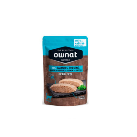 Ownat lata gato wetline salmon y herring 85Gr