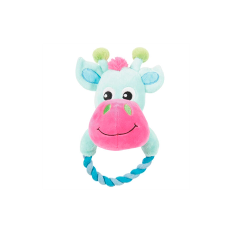 juguete peluche theo toudoux vaca con sonido para perro