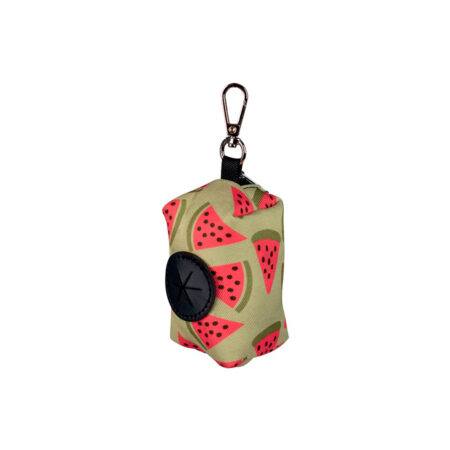 Porta bolsas doogy sandia roja