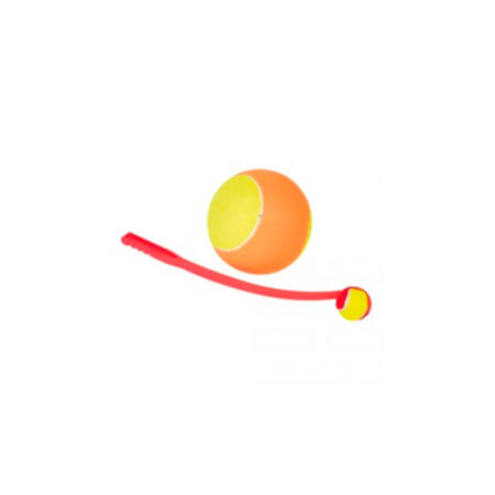 Juguete perro shooter 65 cm con pelota 7 cm