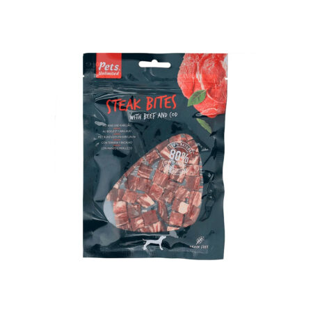 STEAK-BITES-PETS-UNLIMITED-BEEF-100g