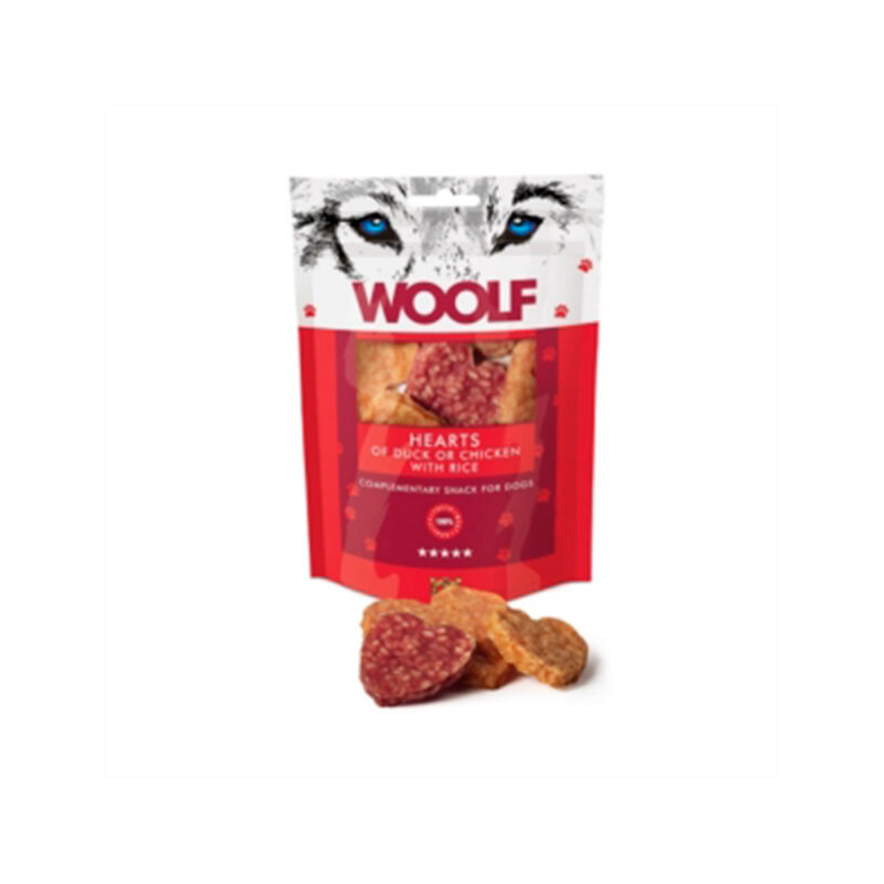 WOOLF-SNACK-CORAZONES-DE-PATO-Y-POLLO-100g