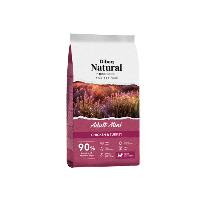 dibaq natural moments perro cachorro mini