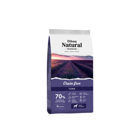 dibaq natural moments perro atun grain free
