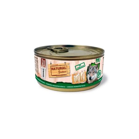 Lata natural greatness Receta Monoproteica de Cordero 170 gr para perro