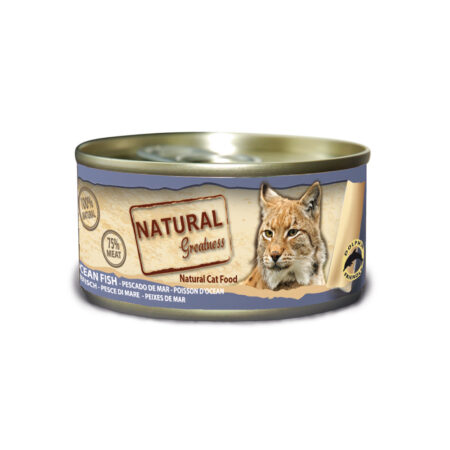 Natural greatness Pescado de mar 70 gr para gato