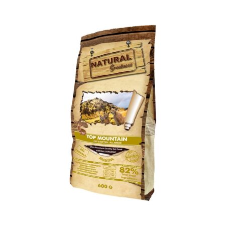 Natura greatness Receta Top Mountain 600 gr para gato