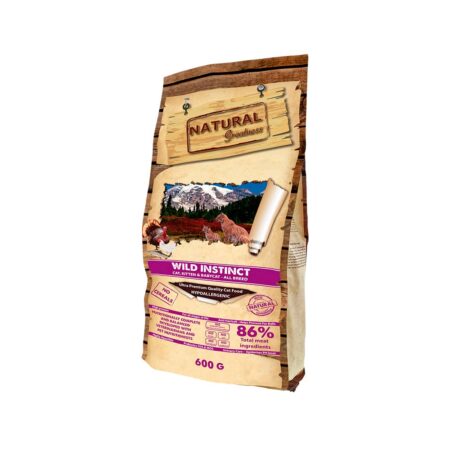 Natural greatness Receta Wild Instinct 600 gr