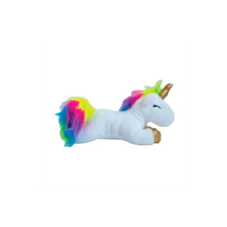 Peluche unicornio blanco para perro con sonido