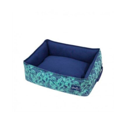 CAMA-DOOGY-JUNGLE-AZUL-M-70x56x21cm