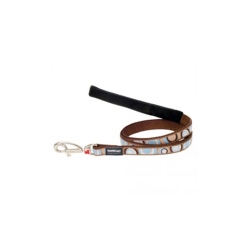 CORREA RED DINGO CONFORT FANTASIA CIRCADELIC MARRON 1,20m x 20mm