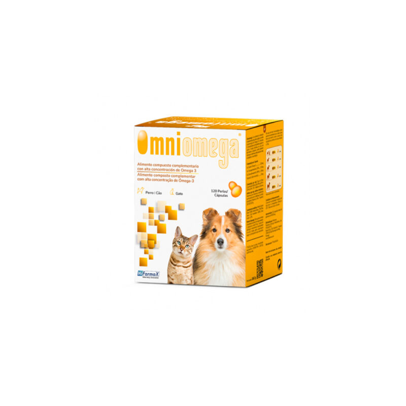 OMNIOMEGA CAPSULAS PARA PERRO Y GATO