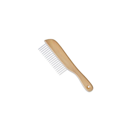 PEINE CANICHE DESENREDOR LLANO 18 DIENTES 22.5x6.3cm