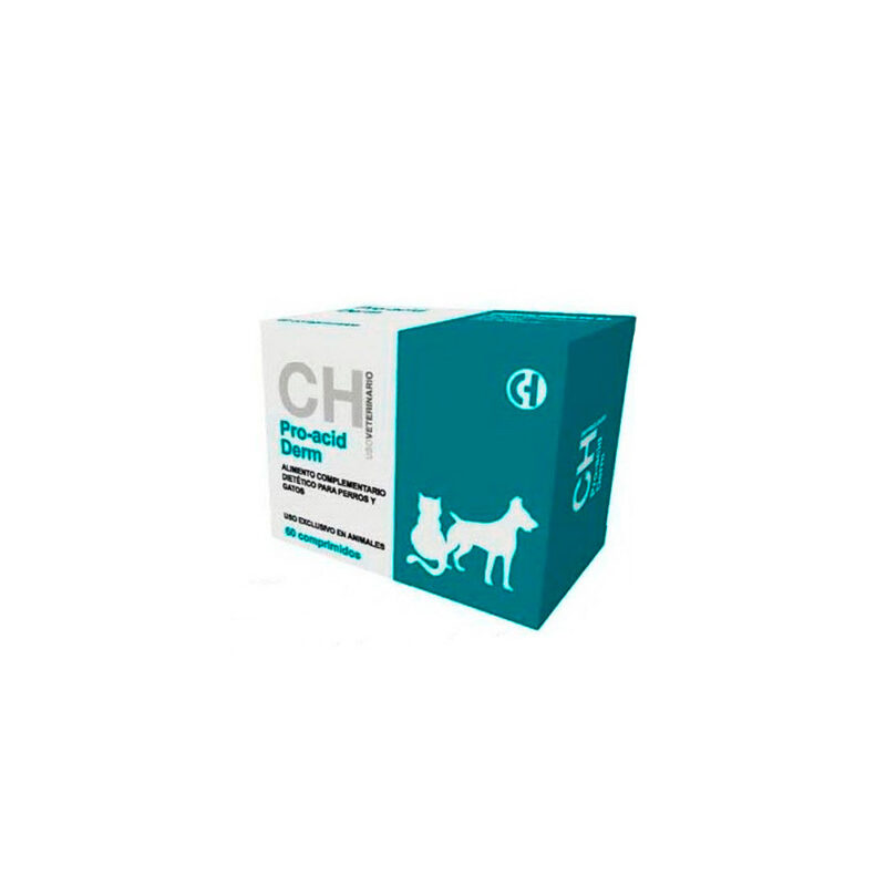 PRO-ACID DERM 60 COMPRIMIDOS PARA PERRO Y GATO