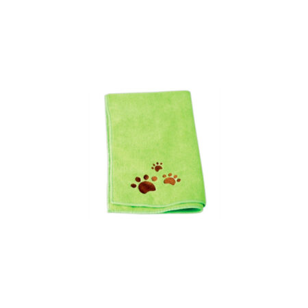 TOALLA MICROFIBRA VERDE S 2Ud