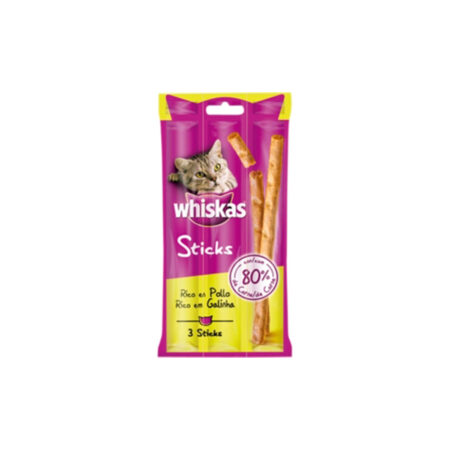 WHISKAS-STICKS-POLLO 18gr