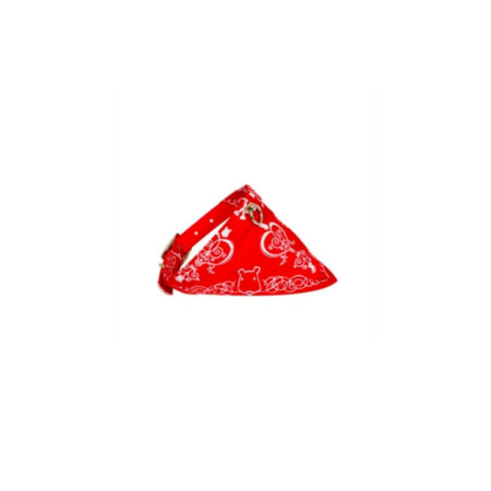 COLLAR DOOGY BEACH BANDANA ROJO 29-37cm x 16mm