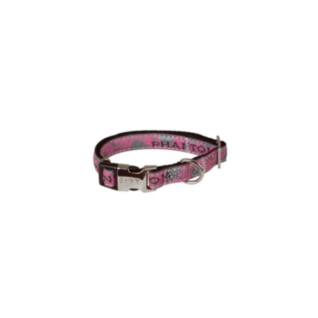 COLLAR ENVY PHANTOM AJUSTABLE ROSA 10mm 30 - 42cm