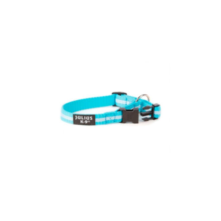 COLLAR JULIUS K9 TUBULAR IDC 27-42cm x 19mm AGUA MARINA