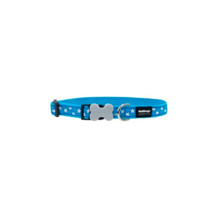COLLAR RED DINGO FANTASIA AZUL CON ESTRELLAS BLANCAS