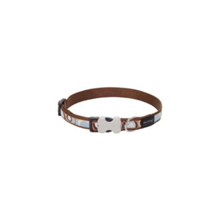 COLLAR RED DINGO FANTASIA CIRCADELIC MARRON