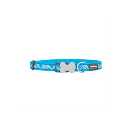 COLLAR RED DINGO FANTASIA FLANNO TURQUESA