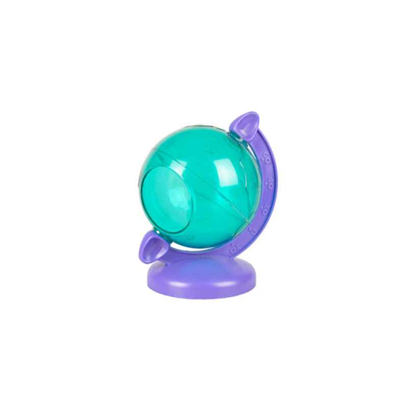 Globo verde y violeta