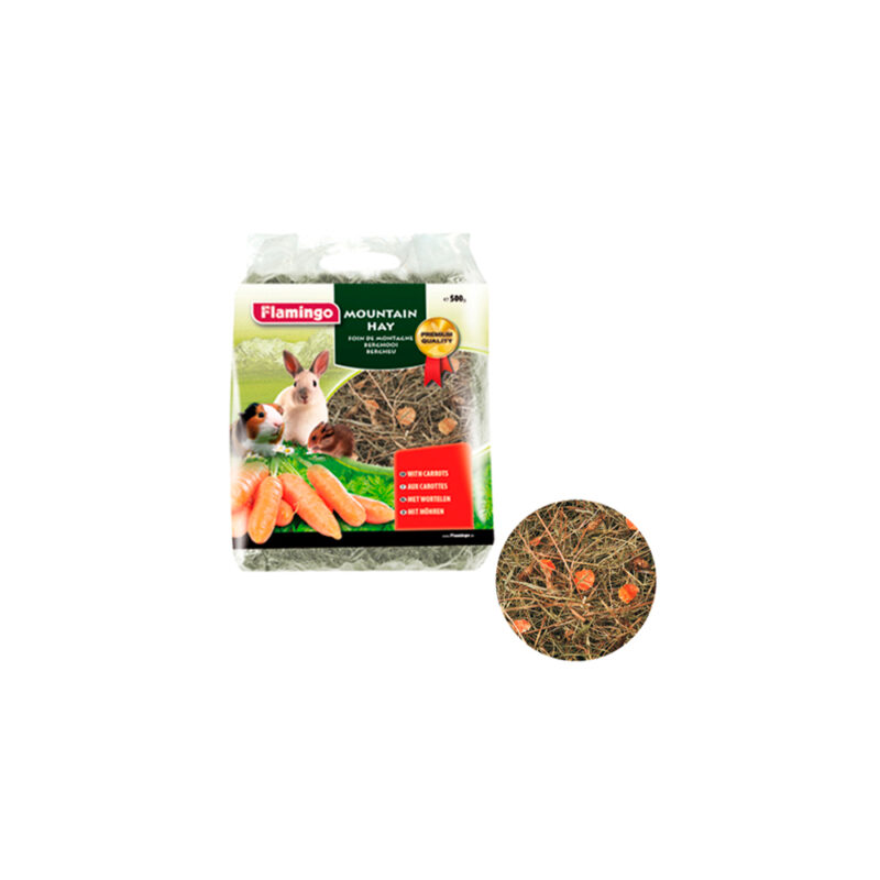 Heno de montaña con zanahoria 500gr