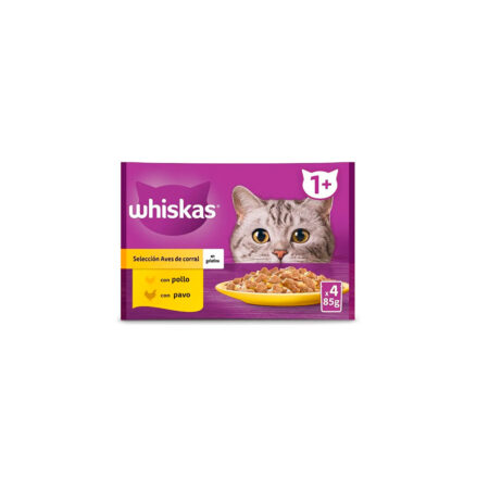 WHISKAS MULTIPACK CORE SELECCION AVES 13x(4x85g)