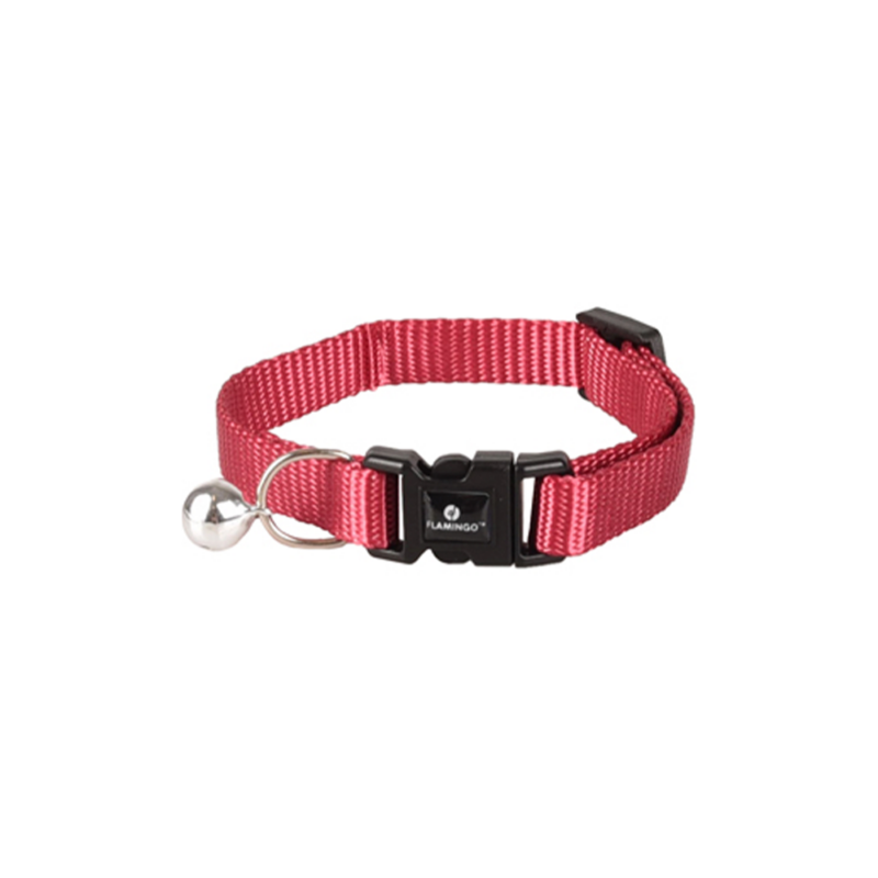 COLLAR PARA GATITO ZIGGI CEREZA 15-22CM 10M