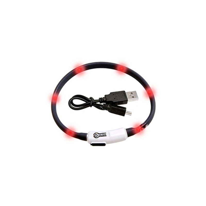 Collar led Negro
