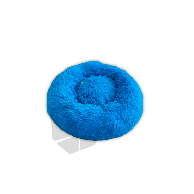 Cuna donut antiestrés azul