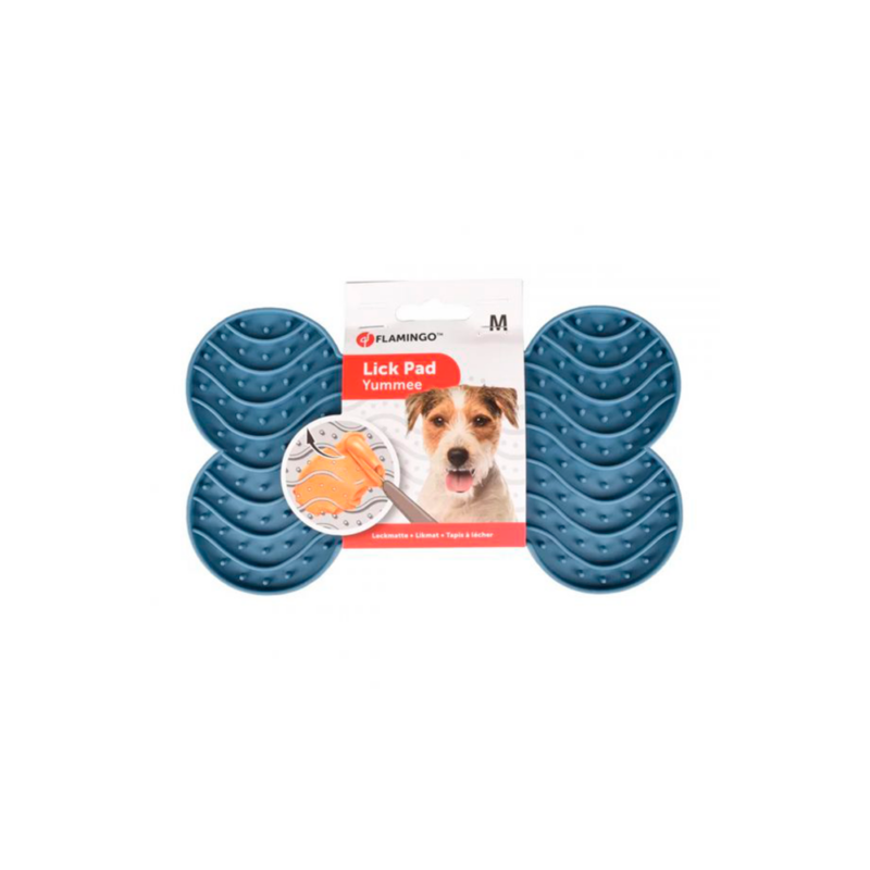 Hueso de silicona para lamer o comer snacks 22 cm
