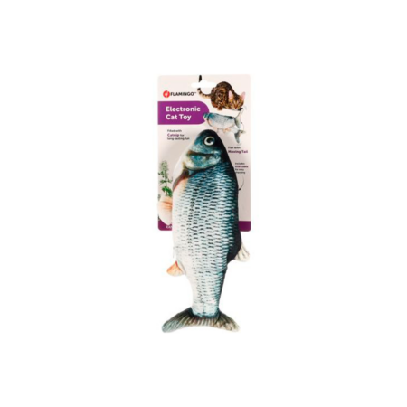 Juguete eléctronico pescado con movimiento de cola