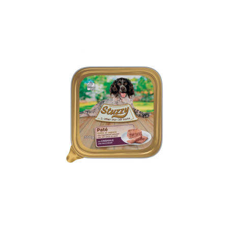 Mister Stuzzy Dog Tarrinas Aluminio Jabalí 300 gr