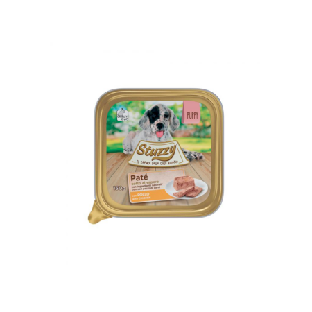 Mister Stuzzy Dog Tarrinas Aluminio Puppy con Pollo 150 gr