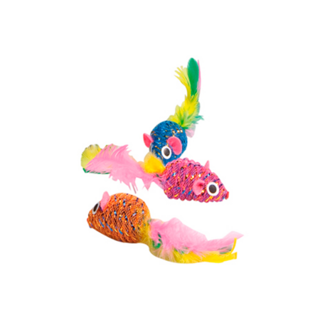 Ratón con pluma