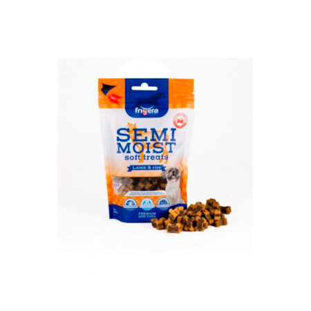 Snacks semi-húmedos cordero con arroz 165 gr