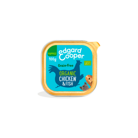 EC CANINE PUPPY BIO ORGANIC POLLO-PESCADO 17X100G