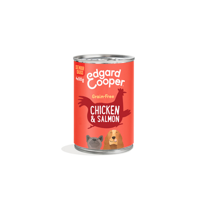 EC CANINE SENIOR POLLO Y SALMON 400Gr