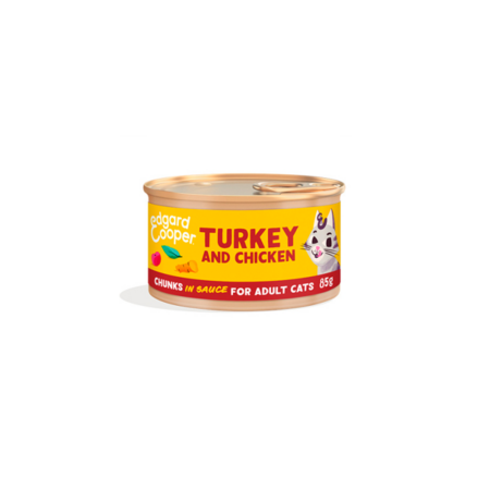 EC FELINE ADULT TROCITOS PAVO Y POLLO 85Gr