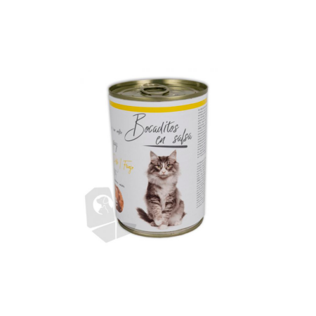 LATA 415 GR BOCADITOS EN SALSA POLLO