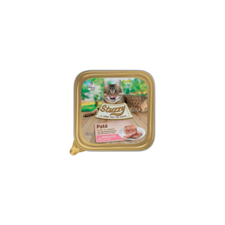 Mister Stuzzy Cat Tarrinas Aluminio Jamón 100 gr