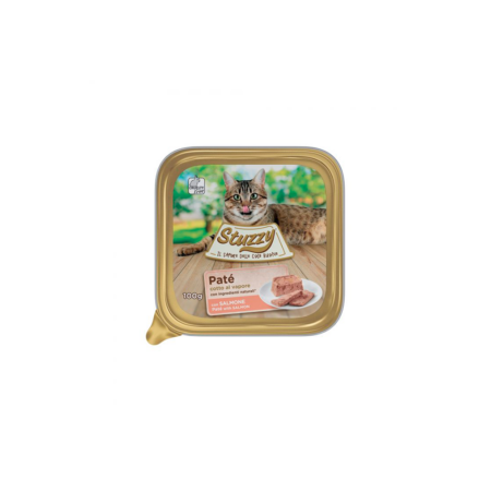 Mister Stuzzy Cat Tarrinas Aluminio Salmón 100 gr